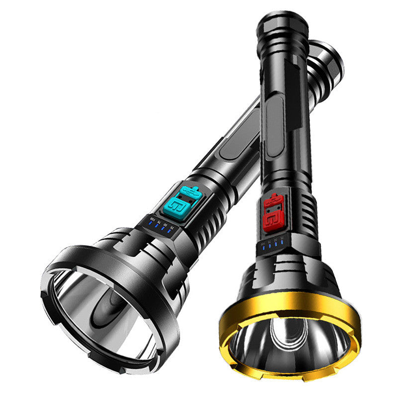 90000LM LED Flashlight Tactical Light Torch USB Rechargeable Super Bright Light Main image